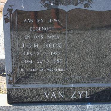 ZYL  J.G.M., van 1922-1980