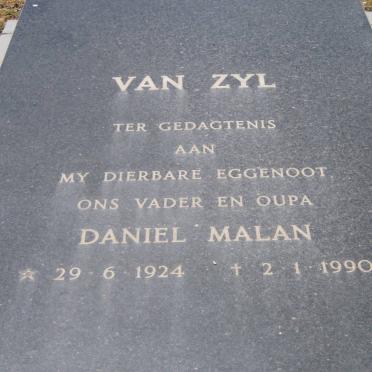 ZYL Daniel Malan, van 1924-1990