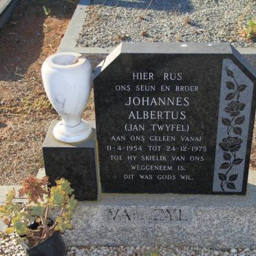 ZYL Johannes Albertus, van 1954-1975