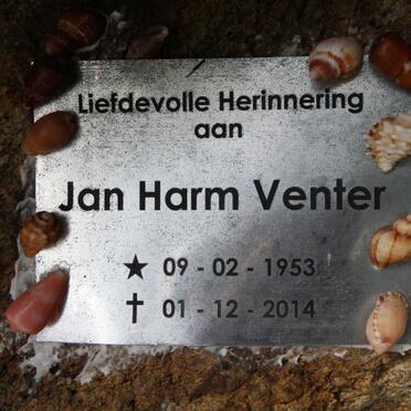 VENTER Jan Harm 1953-2014