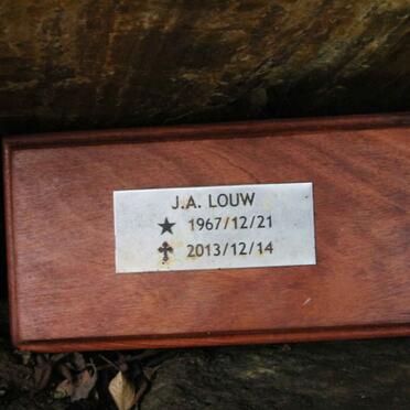 LOUW J.A. 1967-2013