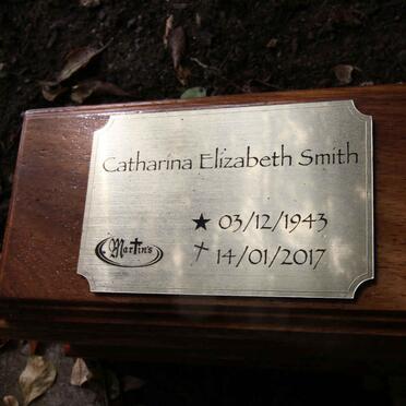 SMITH Catharina Elizabeth 1943-2017