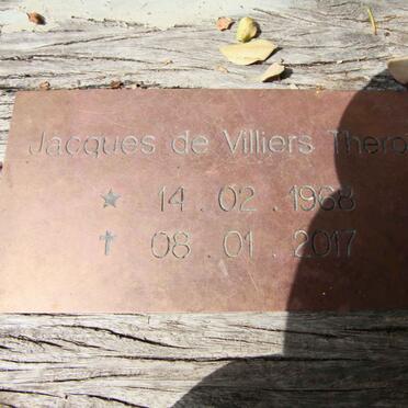 THERON Jacques de Villiers 1968-2017