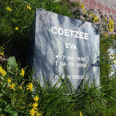 COETZEE Eva 1936-2005