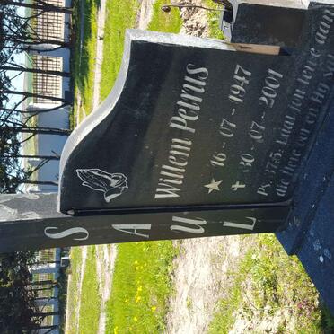 SAUL Willem Petrus 1947-2001