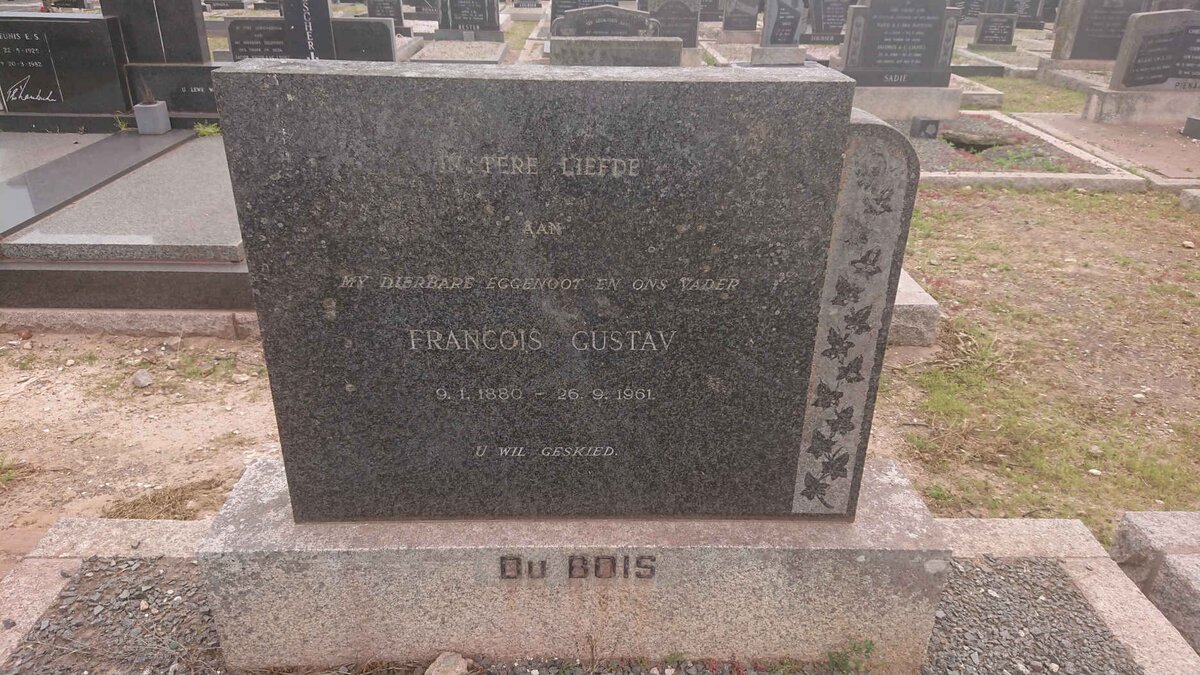 BOIS Francois Gustav, du 1880-1961