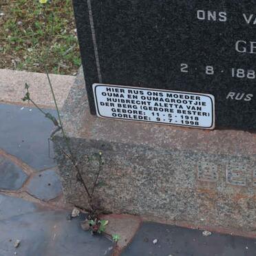 BESTER :: VAN DER BERG