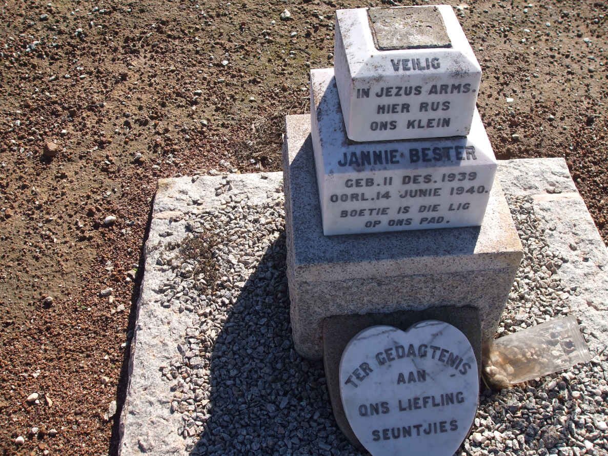 BESTER Jannie 1939-1940 :: BESTER