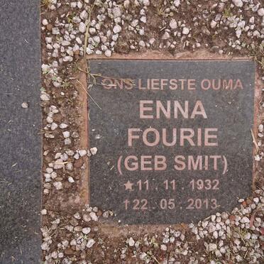 FOURIE Enna nee SMIT 1932-2013