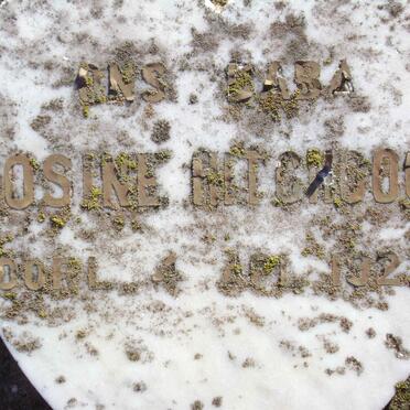 HITCHCOCK  Josine  -1923