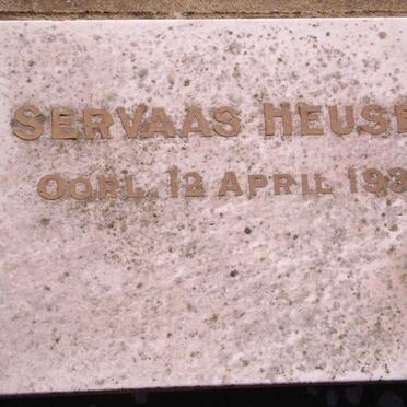 HEUSER Servaas  -1934