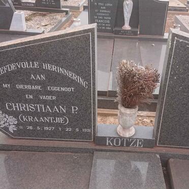 KOTZE Christiaan P. 1927-1991