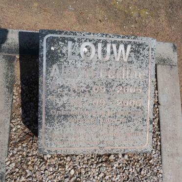 LOUW Aldrin Ferline 2006-2006