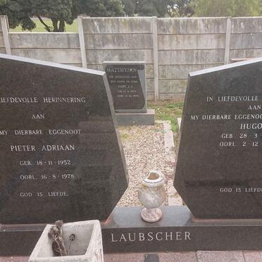 LAUBSCHER Pieter Adriaan 1952-1978 :: LAUBSCHER Hugo 1954-1996