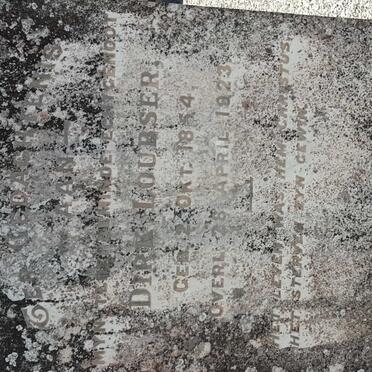 LOUBSER Dirk 1854-1923