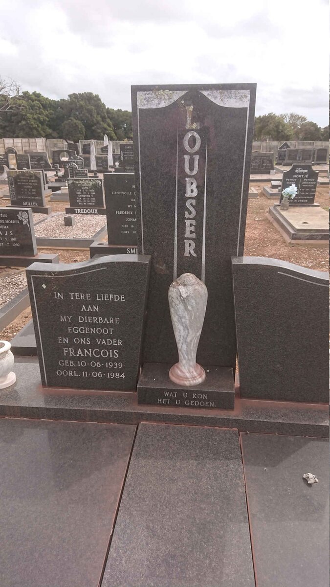 LOUBSER Francois 1939-1984