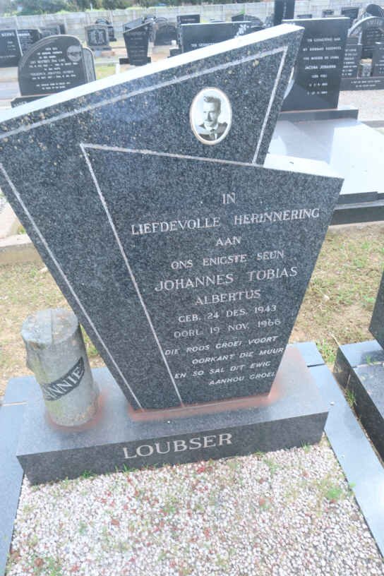 LOUBSER Johannes Tobias Albertus 1943-1966