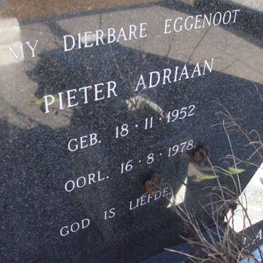 LAUBSCHER Pieter Adriaan 1952-1978