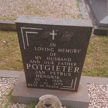 POTGIETER Jan Petrus Hendrik 1929-1979