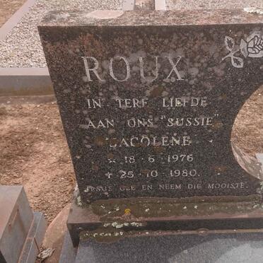 ROUX Jacolene 1976-1980
