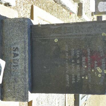 SADIE Herman 1929-1946