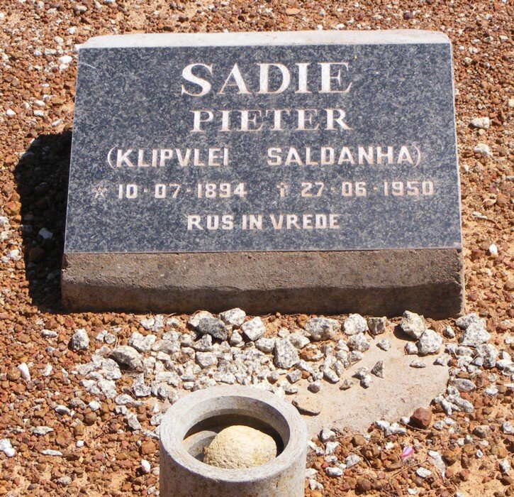 SADIE Pieter Hendrikus Jacobus 1894-1950