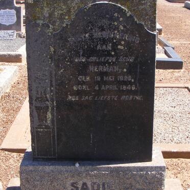 SADIE Izak Johannes Sadie 1928-1946