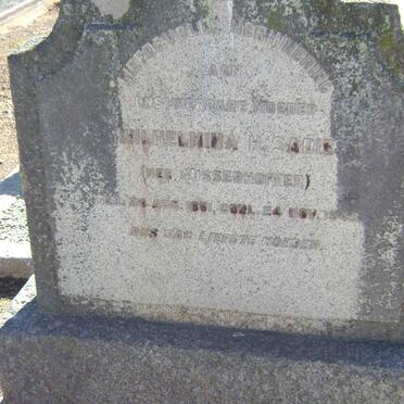 SADIE Wilhelmina H. nee AUSSERHOFFER  1881-1945