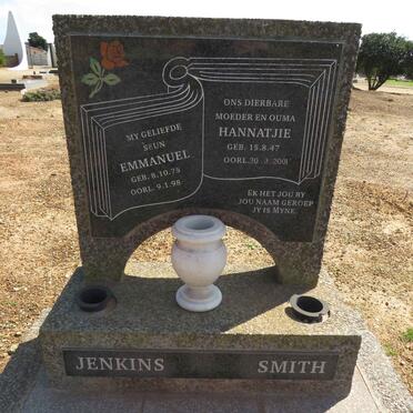 SMITH Hannatjie 1947-2001 :: JENKINS Emmanuel 1975-1998