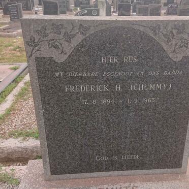 SMUTS Frederick H. 1894-1963