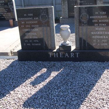 THEART Christiaan Hendrik 1916-1976 &amp; Maria Magrietha Hendrika 1916-2005