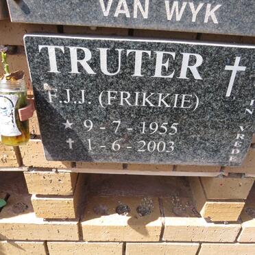 TRUTER F.J.J. 1955-2003