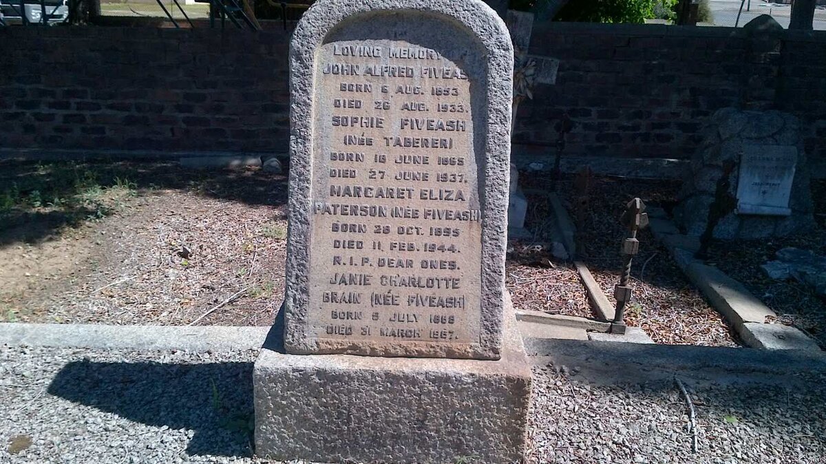 FIVEASH :: TABERER  ::  PATERSON ::  BRAIN