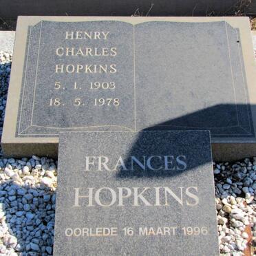 HOPKINS Henry Charles 1903-1978 :: HOPKINS Frances -1996