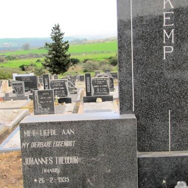 KEMP Johannes Theodor 1935-1976