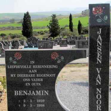 NOORDWYK Benjamin, Jansen van 1929-1998