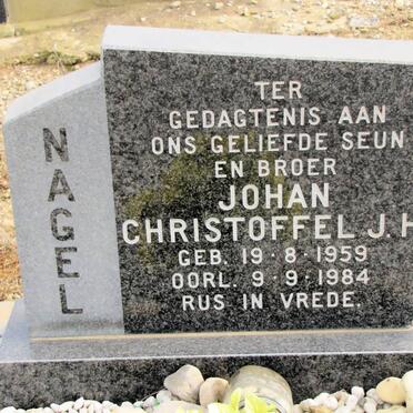 NAGEL Johan Christoffel J.H. 1959-1984