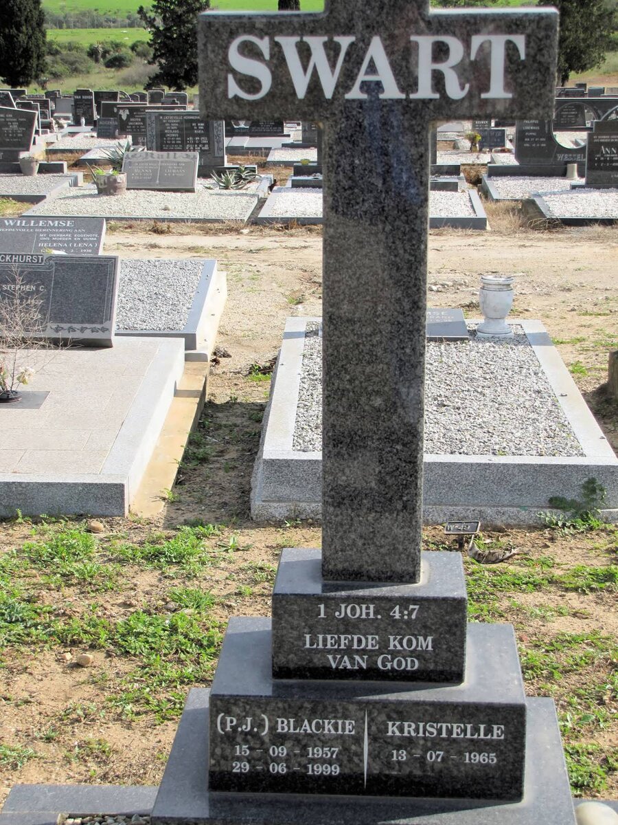 SWART P.J. 1957-1999 &amp; Kristelle 1965-