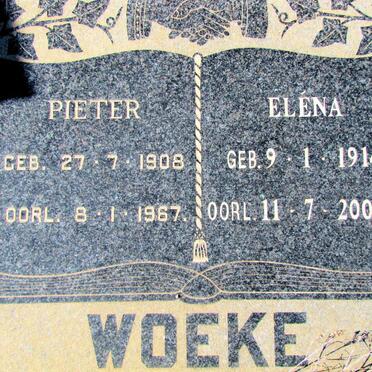 WOEKE Pieter 1908-1967 &amp; Elena 1914-2003