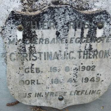 THERON Christina J.C. 1902-1949
