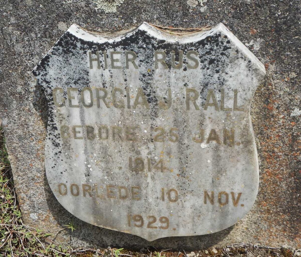 RALL Georgia J. 1914-1929