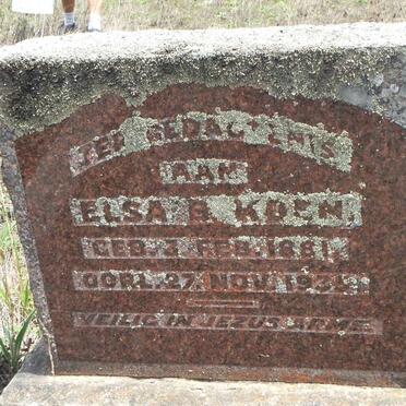 KOEN Elsa B. 1881-193?