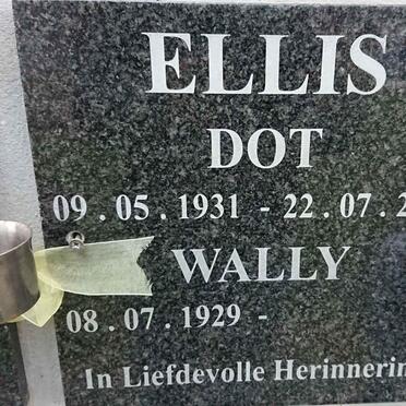 ELLIS Wally 1929- &amp; Dot 1931-2012