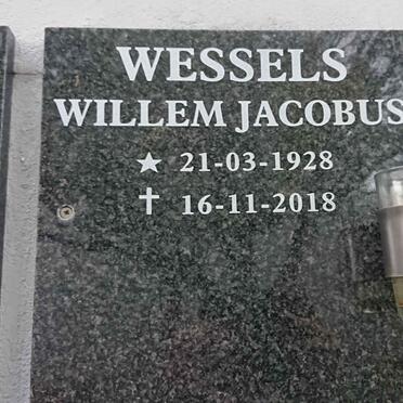 WESSELS Willem Jacobus 1928-2018