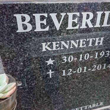 BEVERIDGE Kenneth A. 1935-2014
