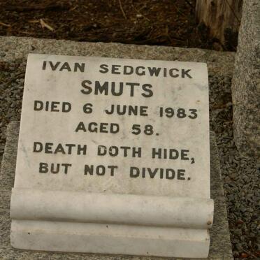 SMUTS Ivan Sedgwick -1983