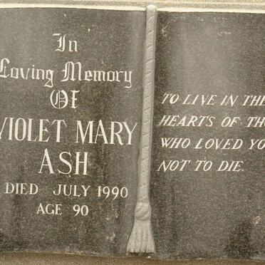 ASH Violet Mary -1990