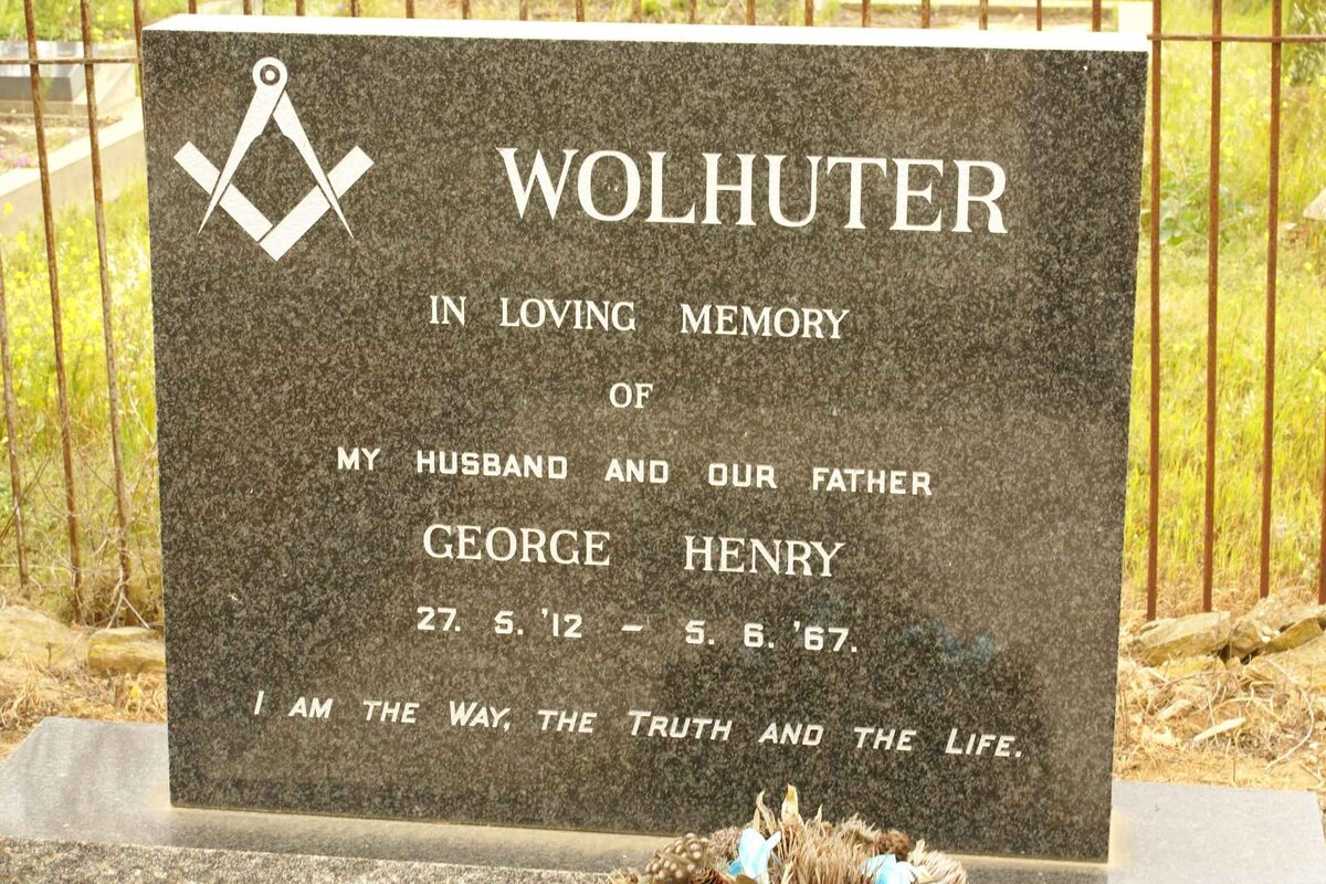 WOLHUTER George Henry 1912-1967