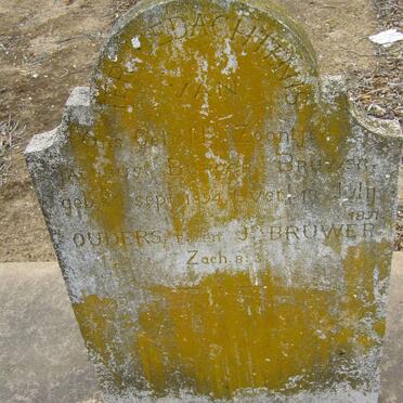 BRUWER Jacobus Burger 1894-1897