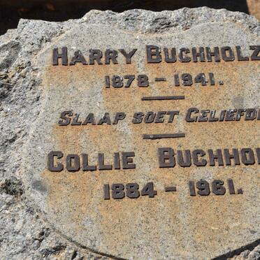 BUCHHOLZ Harry 1878-1941 :: BUCHHOLZ Collie 1884-1961